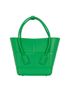 Mini Arco Tote, £590, Handbags, Green, Rubber, Front view